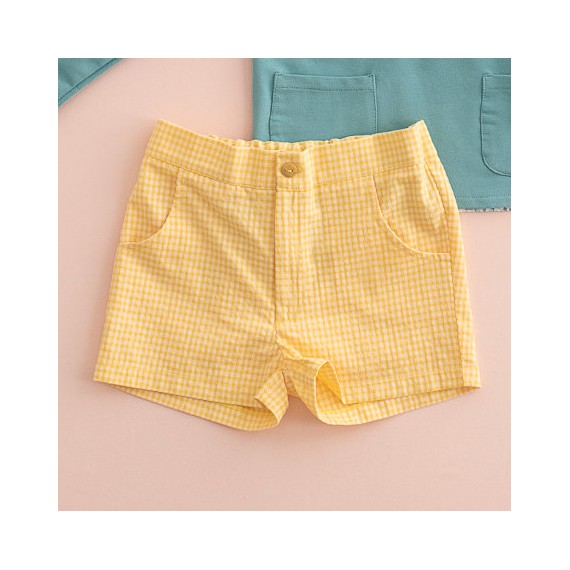 pantalón vichy piña