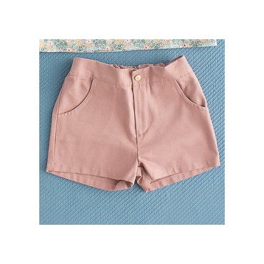 pantalón corto rosado