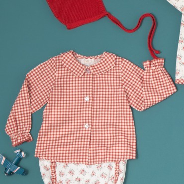 Camisa Bebe Vichy Bonito