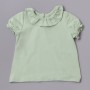 Camiseta Volante verde menta