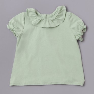 Camiseta Bebe verde menta