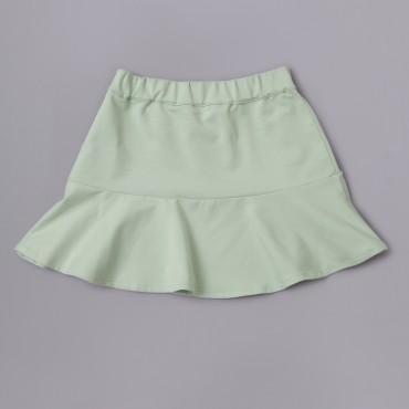 FALDA JOGGING VERDE MENTA
