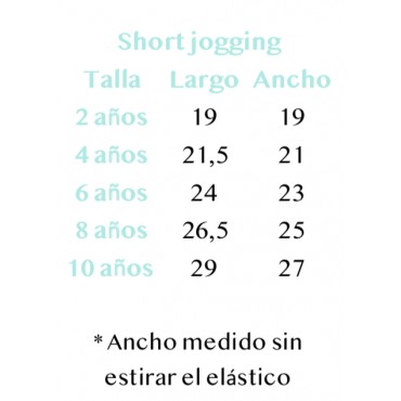 SHORT JOGGING VERDE MENTA