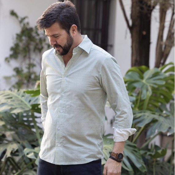 Camisa Hombre Vichy Calita