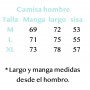 camisa raya agua hombre