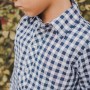 Camisa Niño Vichy Marino