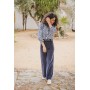 Camisa Mujer Vichy Marino