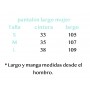 Pantalón Mujer Pana Marino