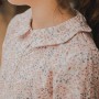 Camisa Niña Flor Nata