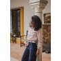 camisa mujer flor nata