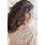 camisa mujer vichy nata