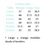Camisa Niña Flor Nata