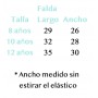 Falda Jogging Marino