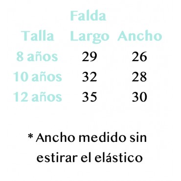 Falda Jogging Marino