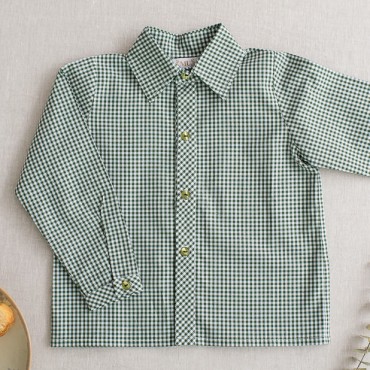 Camisa Niño Vichy Verde