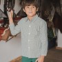 Camisa Niño Vichy Verde