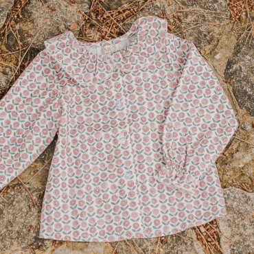Camisa Bebe Flor Campo