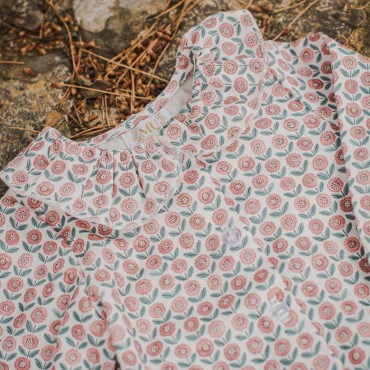 Camisa Bebe Flor Campo