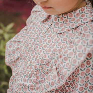Camisa Niña Flor Campo
