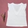 camiseta mujer blanca