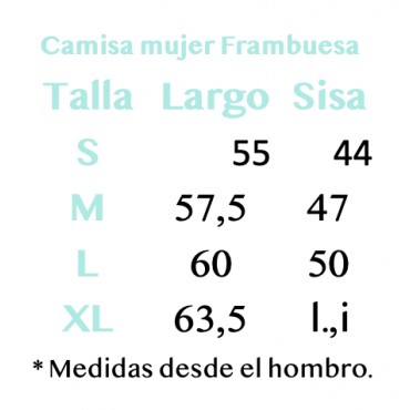 BLUSA MUJER FRAMBUESA