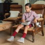 Camisa Niño Vichy Granate