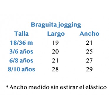 Braguita Jogging Bonito