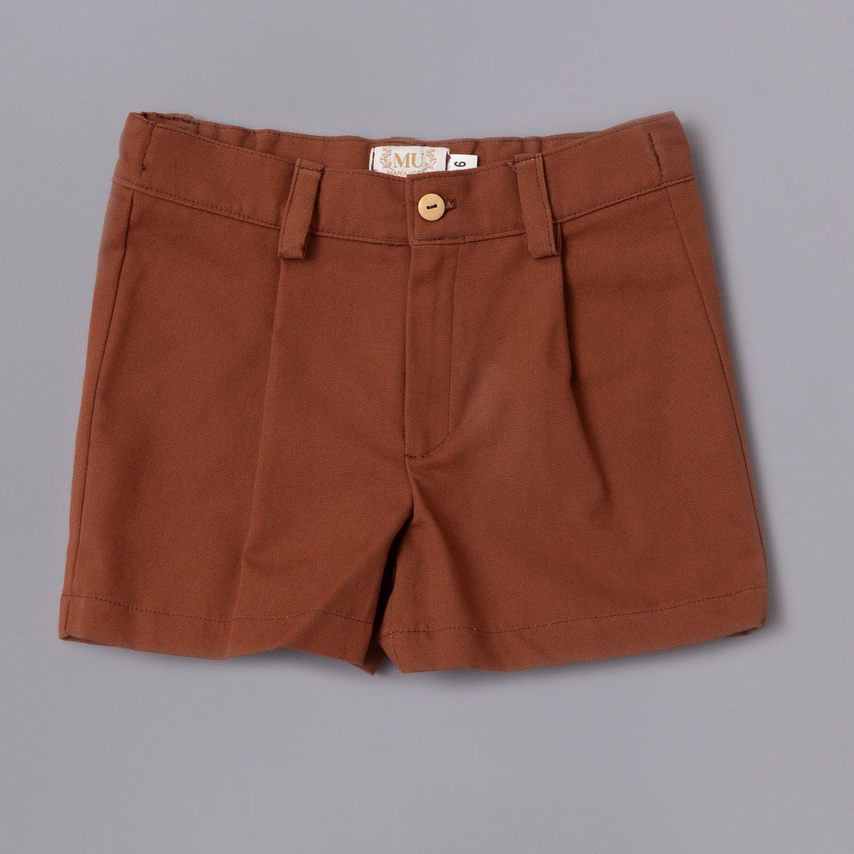 Pantalón corto chocolate